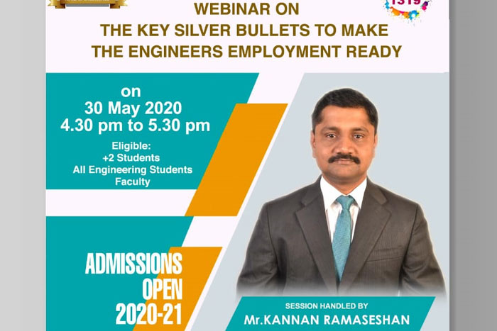 Webinar on The Engineers Employment, on 30 May 2020